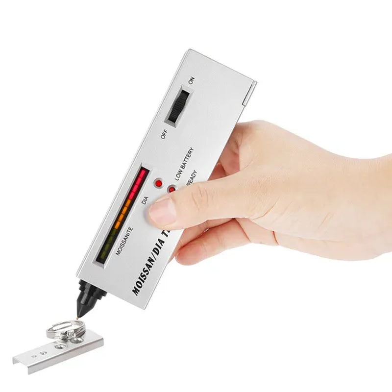 Jewerly Diamond Tester and Moissanite Tester, LED Diamond Detector Selector, Gems Stone Hardness Test Tool Diamond Testers