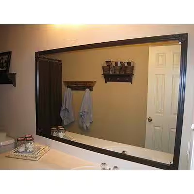 60 In. X 60 In. X 1.5 In. Cherry Walnut Decorative Framing Installation Kit