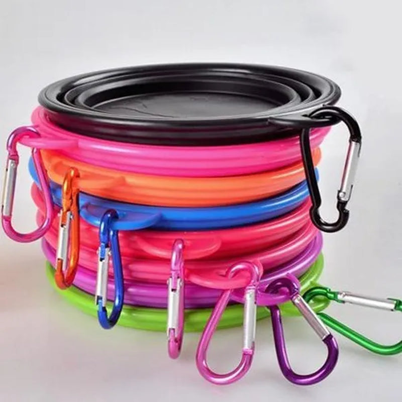 350/1000Ml Pet Dog Bowl Collapsible Dog Water Bottle Portable Dog Food Container Puppy Feeder Outdoor Travel Camping Dog Accessories
