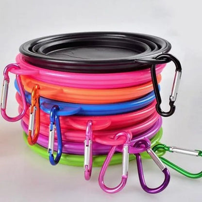350/1000Ml Pet Dog Bowl Collapsible Dog Water Bottle Portable Dog Food Container Puppy Feeder Outdoor Travel Camping Dog Accessories