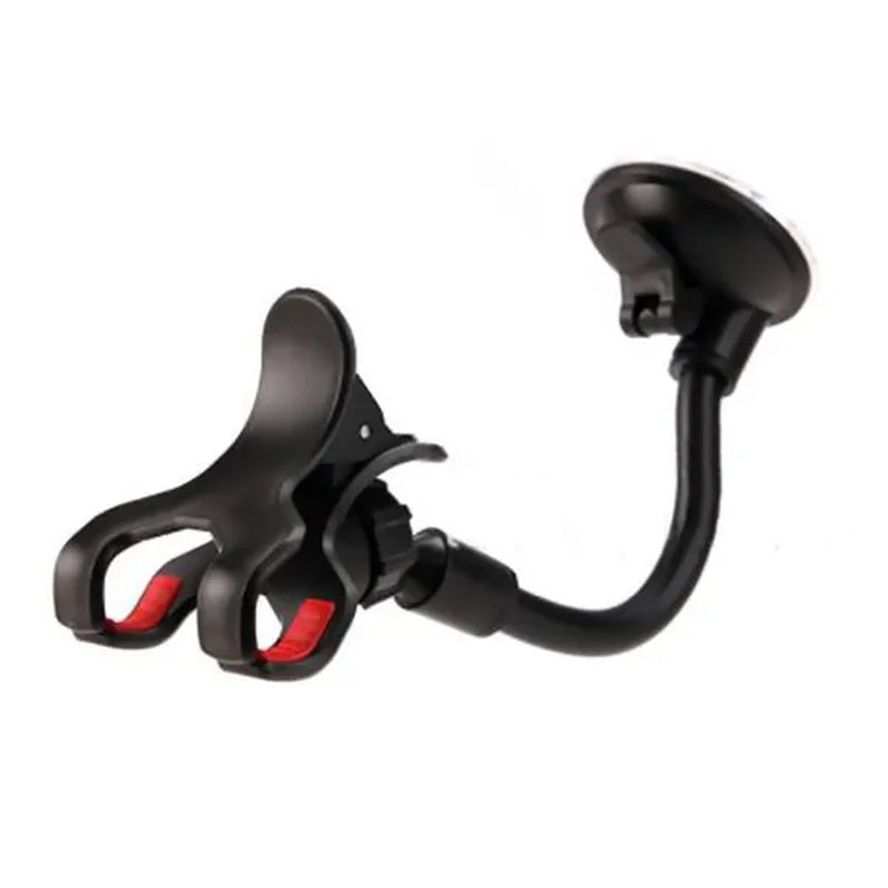Universal Long Arm 360 Degrees Rotation Windshield Dashboard Car Mount Holder Cradle System for iPhone Mobile Cell Phone GPS