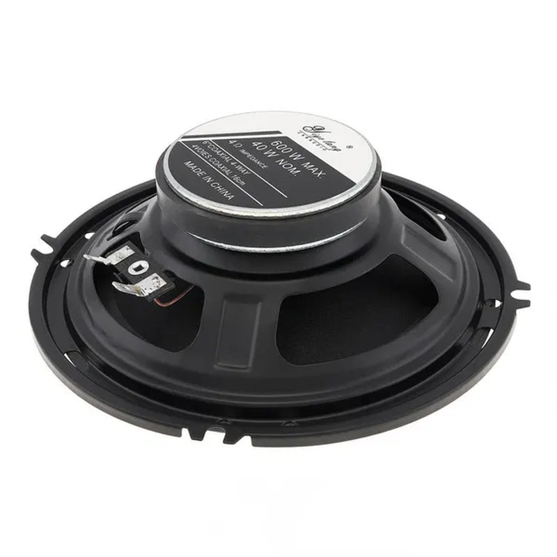 2Pcs 6 Inch 600W Full Range Frequency Car Audio Speaker Modified Heavy Mid-Bass Ultra-Thin Speaker Non-Destructive Installation