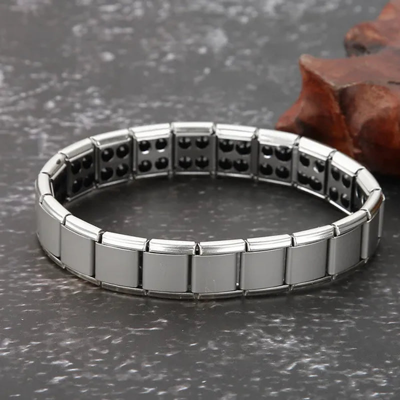 Germanium Titanium Steel Bracelet Magnet Health Healing Jewelry  dong
