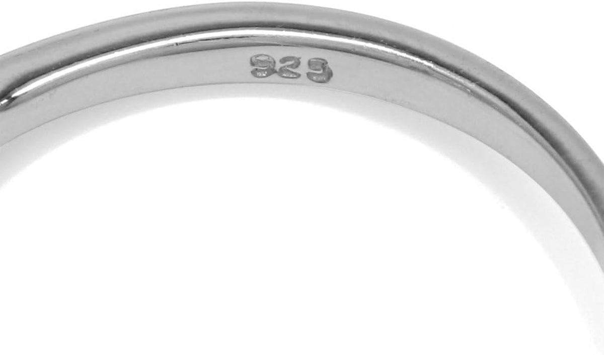 Created Red Coral White Gold Plated 925 Sterling Silver Celtic Knot Solitaire Ring Size 10