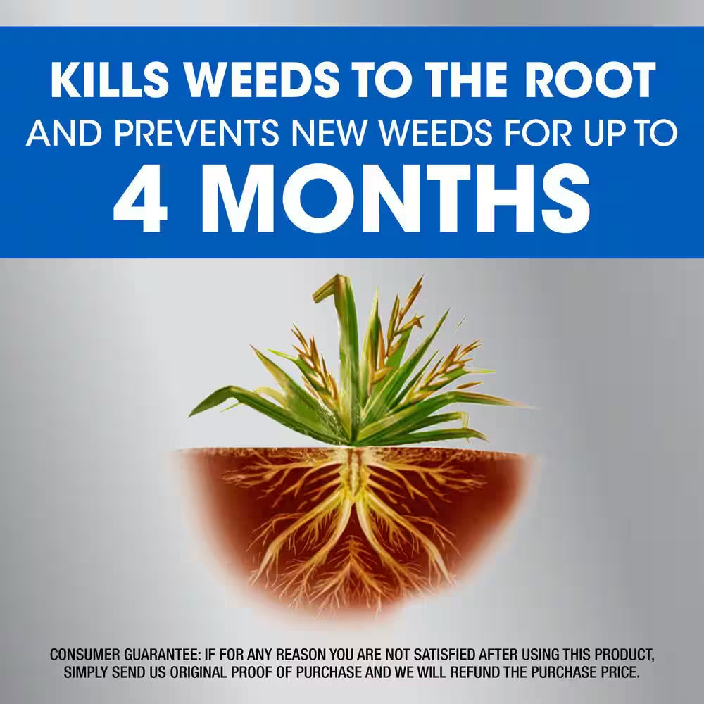 32 Fl. Oz. Dual Action Weed and Grass Killer plus 4-Month Preventer Concentrate