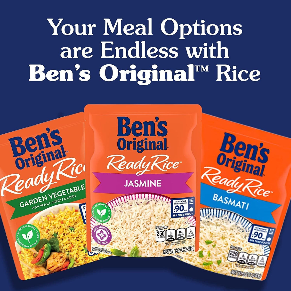 Ready Rice Long Grain White Rice, 8.8 Oz Pouch