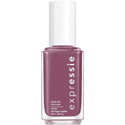 expr quick dry nail polish, vegan, power moves, purple, choreo queen, 0.33 fl oz