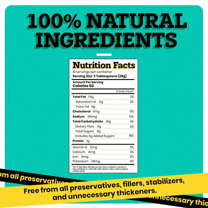 Peanut Sauce, Gluten Free Certified Non-Gmo Vegan Authentic Stir Fry, Dressing, Rice Seasoning, Condiment & Dipping Sauce, 100% Natural