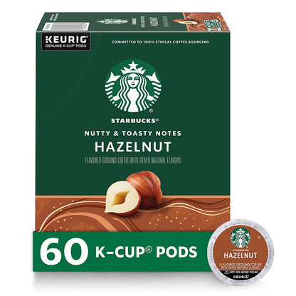K-Cup Coffee Pods, Medium Roast Coffee, Pike Place Roast for Keurig Brewers, 100% Arabica, 6 boxes (60 pods total)
