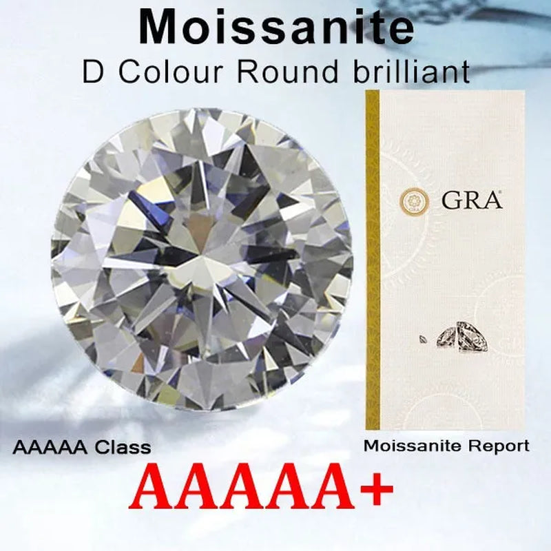 Excellent Moissanite Diamond Loose Gemstones Best G-H Color Undefined Cut Gem Stone For Jewelry Diamond Ring