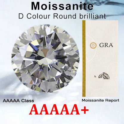 Excellent Moissanite Diamond Loose Gemstones Best G-H Color Undefined Cut Gem Stone For Jewelry Diamond Ring