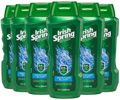Moisture Blast Moisturizing Body Wash - 18 Fluid Ounce (Pack of 6)