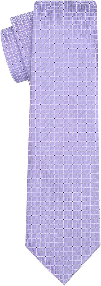 Mens 63'' XL Extra Long Tie Solid Festive Necktie + Gift Box