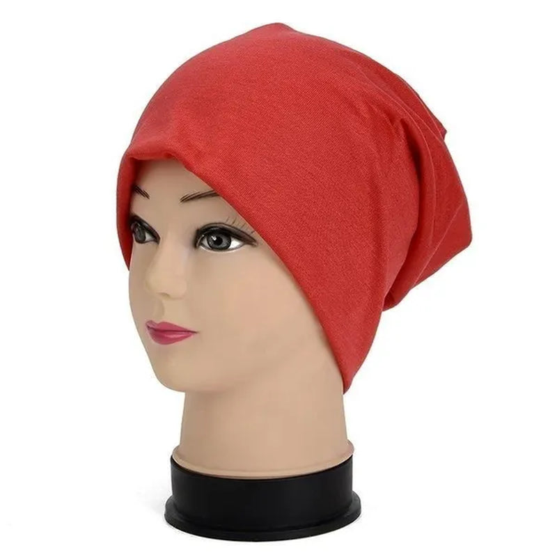 Antumn Beanie Hat Hip Hop Baggy Skullies Cap Plain Slouchy Beanies for Men Women Winter Warm Hats