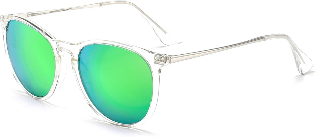 Vintage Round Sunglasses for Women Men Classic Retro Designer Style