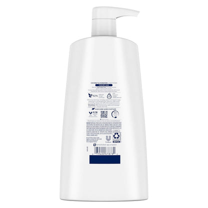 Ultra Care Coconut & Hydration Conditioner for Dry Hair with Jojoba and Sweet Almond Oils, 25.4 Oz