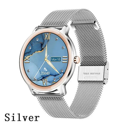 7.3mm Ultra Thin Multifunction Sport Smart Watches for Man Woman 2020 Intelligent Smartwatch Rose Gold Smartwatch Fitness Tracker Bracelet Blood Pressure for Android Ios[<>]