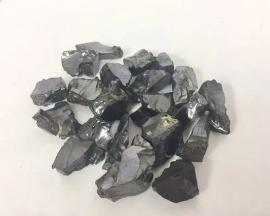 1 Elite Shungite Specimen Silver Noble Shungite Rough Stone Crystal Reiki.