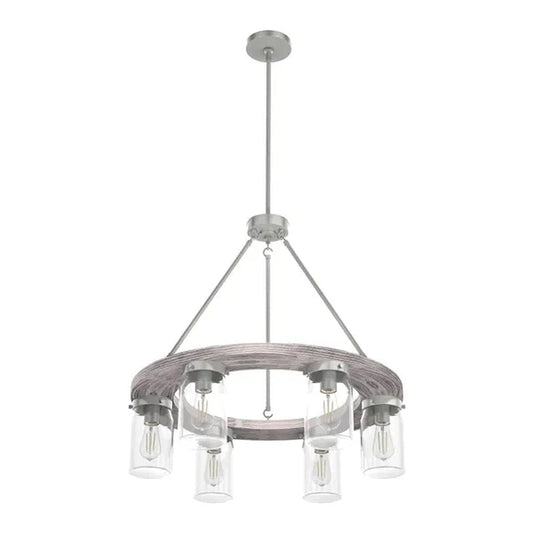 Hunter Fan Company Devon Park 6 Bulb Hanging Chandelier Indoor Light Fixture