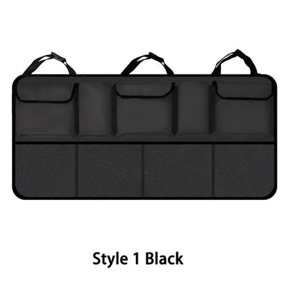 Universal Auto Car Organizer Trunk Back Seat Storage Bag Mesh Net Pocket Bag