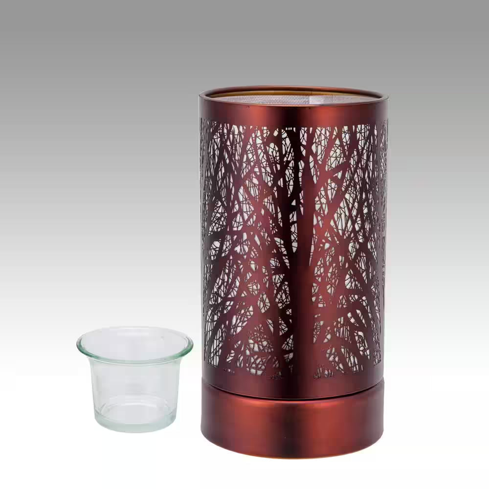 Copper/Rusty Forest Touch Lamp Essential Oil Diffuser and Wax Warmer
