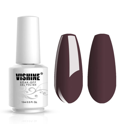 Nail Salon UV Manicure Polish Soak Off Gel Polish Nail Art Glitter White Smoke(788)