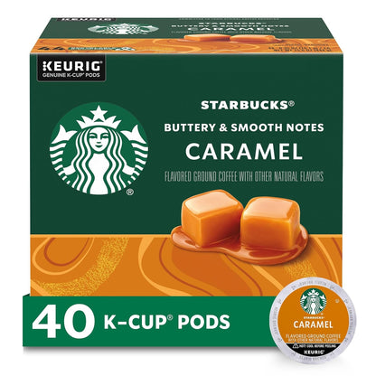 K-Cup Coffee Pods, Medium Roast Coffee, Pike Place Roast for Keurig Brewers, 100% Arabica, 6 boxes (60 pods total)