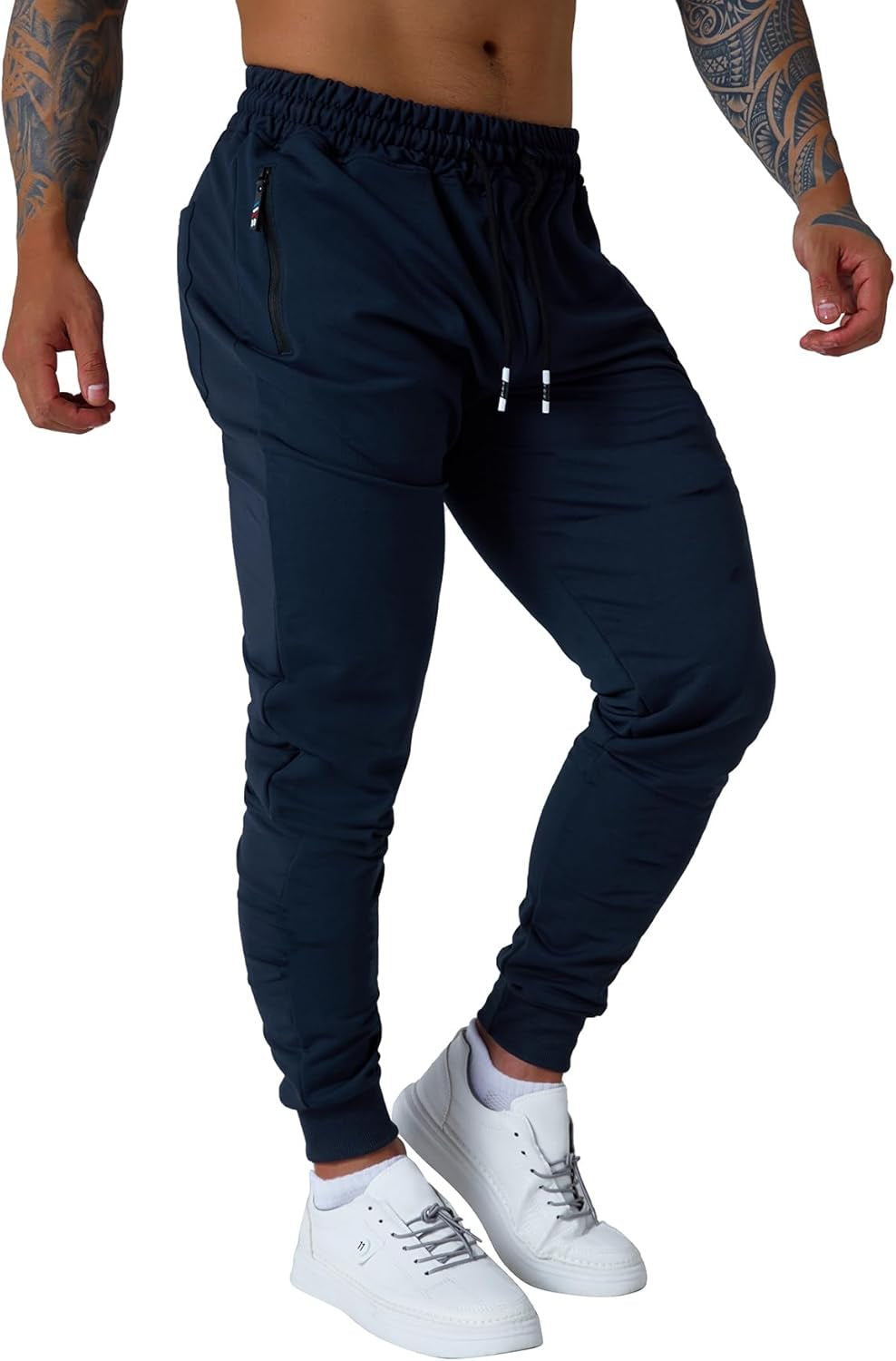 Mens Jogging Casual Pants Joggers Sweatpants Active Athletic Workout Sweatpants for Men