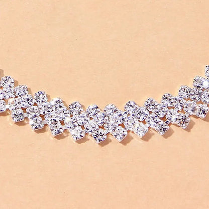 Women Ankle Bracelet Rhinestone Anklet Beach Ankle Bracelet Crystal Diamond Bracelets Gifts Ankle Bracelet Crystal Ankle Bracelet
