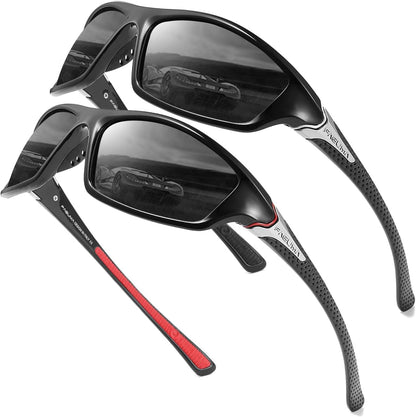 Sports Polarized Sunglasses For Men Cycling Driving Fishing 100% UV Protection