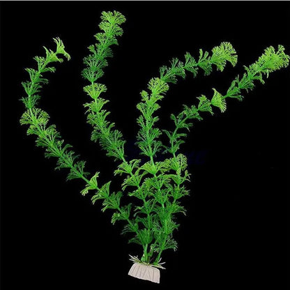 5X Artificial Fake Plastic Water Grass Plants for Fish Tank Aquarium Decoration