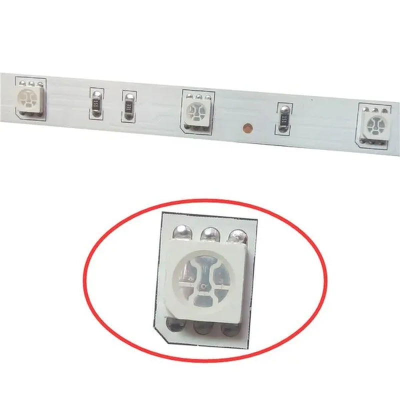 Non-Waterproof 5M 10M RGB led christmas lights smd 5050 12V flexible christmas led lights string rgb led strip + IR 24keys Remote controller