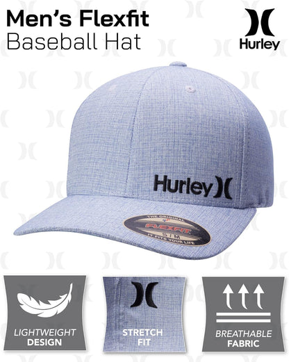 Men'S Baseball Cap - Flexfit Curve Bill Fitted Trucker Hat for Men (S-XL)
