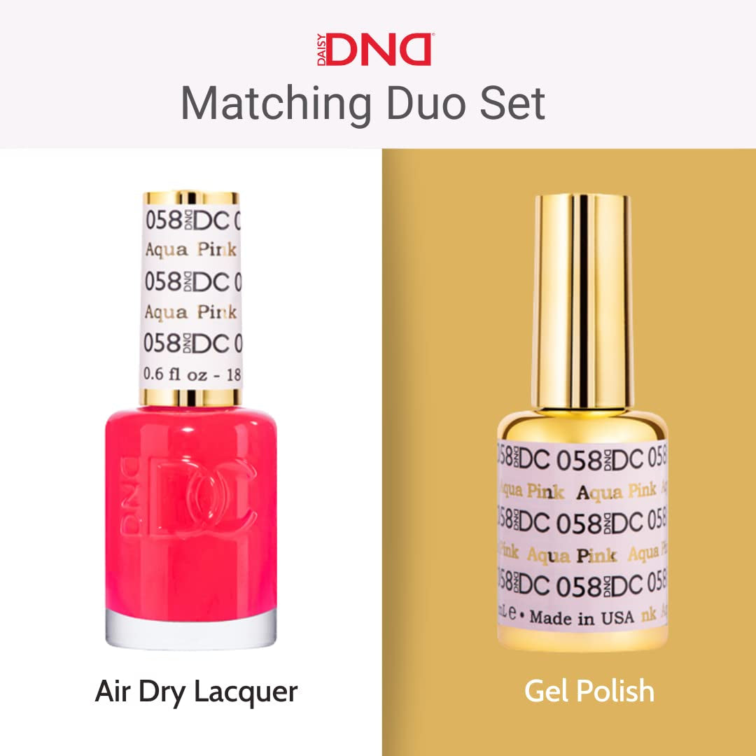 DND Gel Polish Set - 1 each of Green Gel Polish and Green Nail Polish, 326 Nightrider, 0.5 Fl Oz