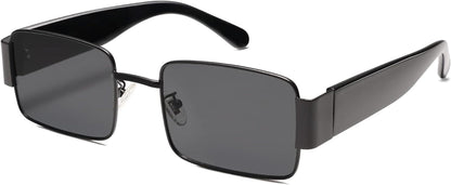 Fashion Rectangle Sunglasses for Women Men Retro Vintage Narrow Sun Glasses SJ1162