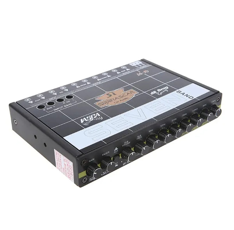 Car Audio 7 Band Equalizer Modified Car EQ Equalizer Class Fever Audio Car Tuner ENC