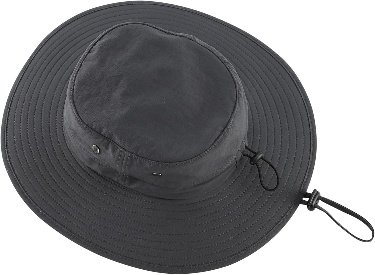 UPF50+ Mens Sun Hat Wide Brim Fishing Hat Sun Protection Hat for Mens Womens Bucket Hat for Beach Gardening Golf
