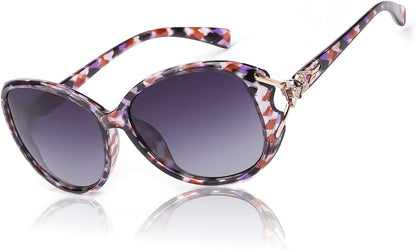 Sunglasses for Women Trendy Polarized Sunglasses Oversized Big Sun Glasses Ladies Shades UV Protection