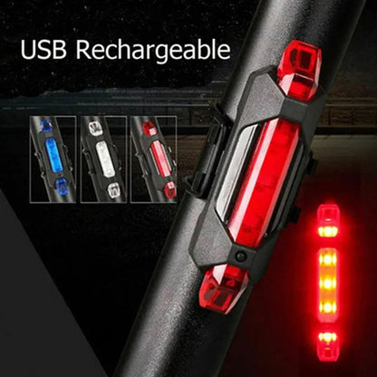 Newest Bike Light USB Rechargeable 300 Lumens Bicycle Lamp Front Headlight Flashlight Bicycle Light Bicycle Accessories
