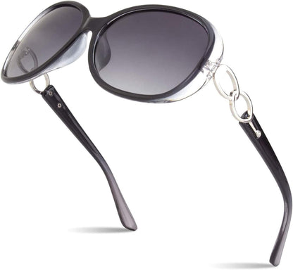 Sunglasses Womens Polarized Trendy Oversized Sun Glasses Fashion Ladies Shades 100% UV400 Protection S85