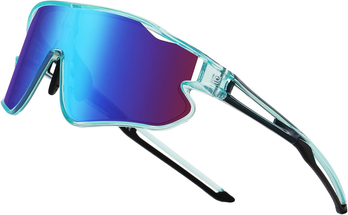 Kids Sunglasses Youth Baseball Sun Glasses Lightweight TR90 Frame UV400 Sports Cycling Shades for Boys Girls DK268