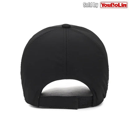 Extended Brim, Quick Drying Fabric, Reflective Strip and Windproof Rope, Outdoor Sport Baseball Cap. New Fashion Casual UV Proof Snapback Hats Suitable for Mountaineering and Fishing in Summer