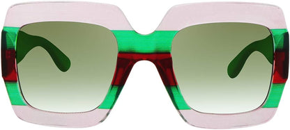 Oversized Square Sunglasses Womens Retro Shades Luxury Big Sun Glasses UV400 Protection S0178
