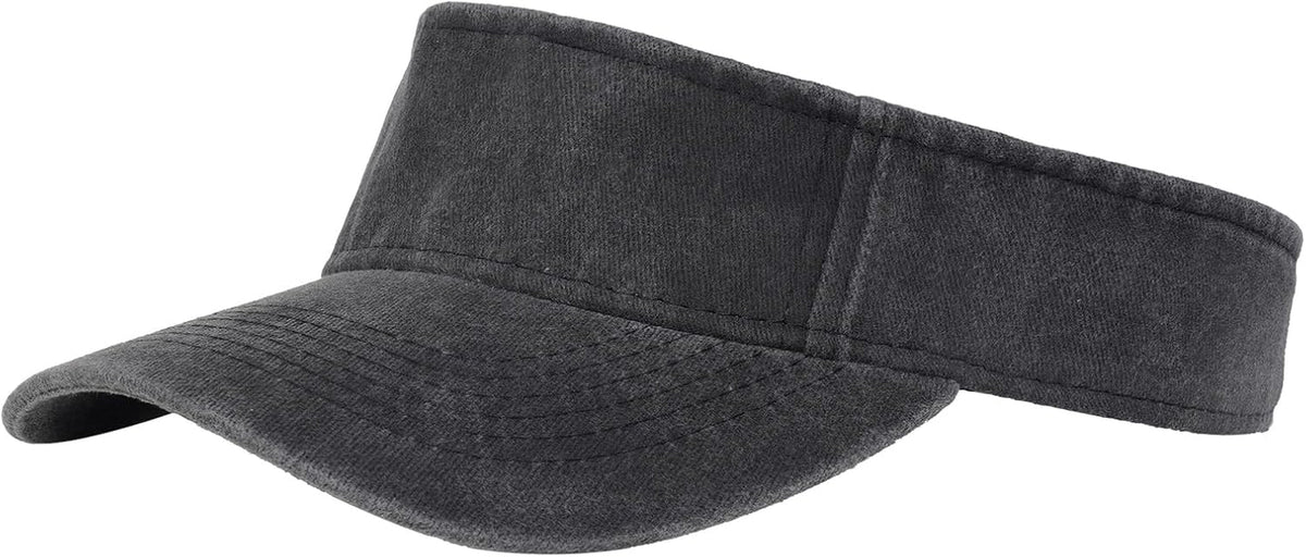 1 Piece of Sport Wear Athletic Visor Sun Sports Visor Hat Visor Adjustable Cap for Women and Men (One Size)
