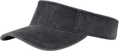 1 Piece of Sport Wear Athletic Visor Sun Sports Visor Hat Visor Adjustable Cap for Women and Men (One Size)