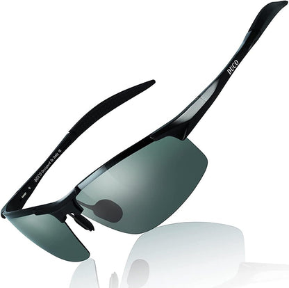 Mens Sports Polarized Sunglasses UV Protection Sunglasses for Men 8177s