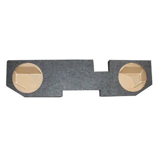 Qpower QDODGE104DOOR Dodge Quad Cab '02-15 Dual 10" Truck Subwoofer Box