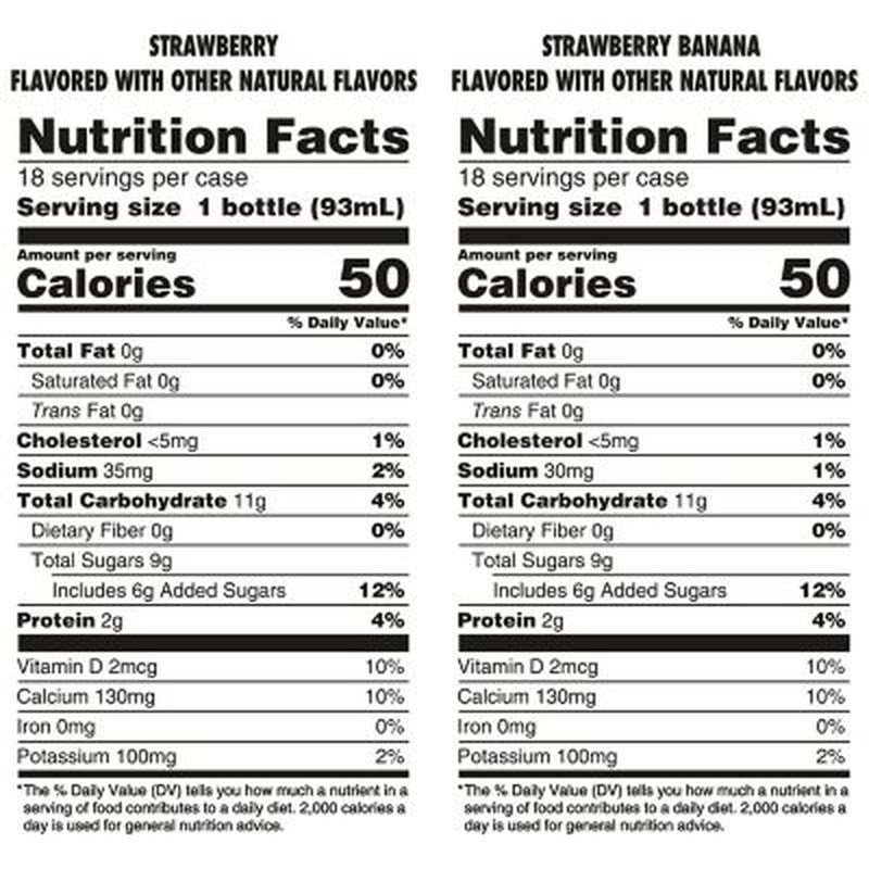 Dannon Danimals Smoothies Strawberry Variety Pack, 3.1 Fl. Oz., 36 Ct.