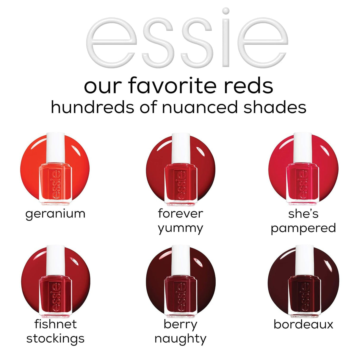 Nail Polish, Glossy Shine Finish, Geranium, 0.46 fl. oz.