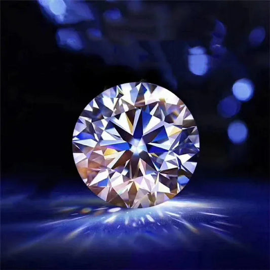 Natural Diamond Moissanite D Color Round Shape VVS1 Excellent Clarity With GRA Certificate Report and Card 1.0 Carat/ 2.0 Carat /3.0 Carat/4.0 Carat/5.0 Carat,Retail Price $9999
